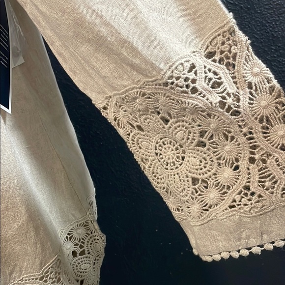 CHARTER CLUB WEEKEND Elegant Cream Women's Top - Picture 2 of 6